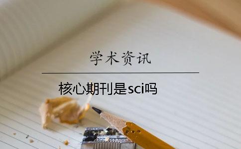 核心期刊是sci吗