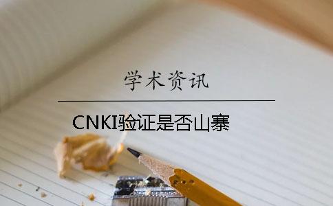 CNKI验证是否山寨
