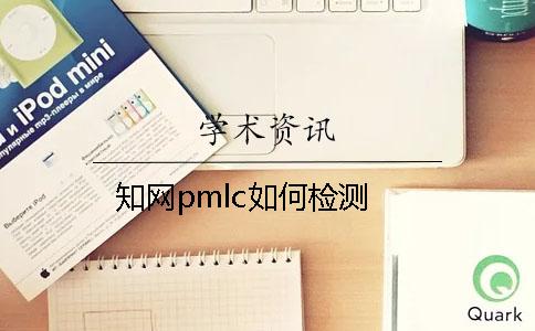 知网pmlc如何检测